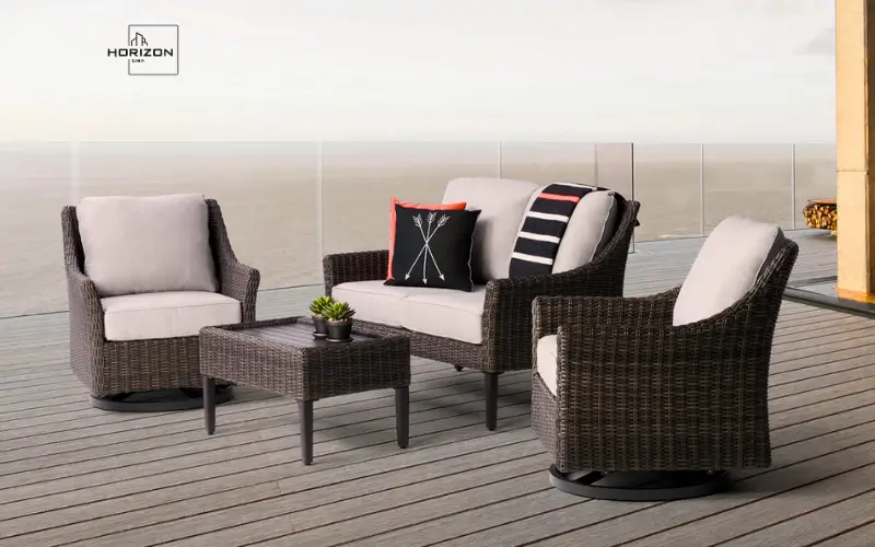 Outdoor Furniture Swivel Rocker Chair