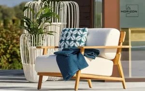 Outdoor lounge chairs