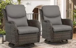 Outdoor Furniture Swivel Rocker Chair